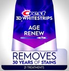 Crest 3d Whitestrips Age Renew 25 Levels Whiter 42 Strips Exp  05 28  free Ship 