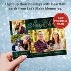 Personalized Photo Christmas Cards With Envelopes - Premium Quality - 5x7-202   