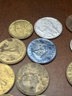 Vintage Comic nude Coins Heads Tails Adult Risque Flip Coin Tokens Lot Of 25