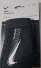 New Nip Nike Academy Therma-fit Football Soccer Gloves Youth Large Black Sports