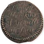 Samuell Hawkins Halfpenny Token Ewell C  1660 s British Trade Token 13a