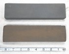 Vintage 8  Wet Stone Knife Sharpening Set Of 2 Norton Brown Medium   Combination
