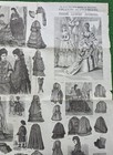 Victorian 1870   s Young Ladies Journal Graphic Clothing Supplement