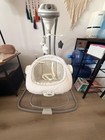 Graco Duetconnect Lx Portable Infant Baby Swing Stand  Gray white