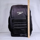 Speedo Team Stereo Backpack Charcoal Black Swim Gear Bag Training Rucksack