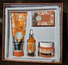 Huda Beauty Yara Vitamin C Whitening 4pc Set Cream serum lotion soap 275ml