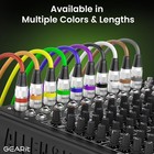 Dmx Stage Lighting Cable 50 Feet 2-pack Xlr Male To Female Shielded For Dj Par