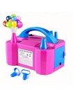 Electric Balloon Inflator Air Pump Massive Balloons Blower Portable Dual Nozzle