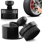 2 Pack Auto Detail Brushes  Tire Shine Applicator Brush  Automotive Tire Black