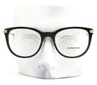 Burberry Eyeglasses Glasses Be 2255q 3001 Gloss Black Classic Plaid 51mm W case