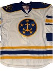Vintage Ccm Authentic Norfolk Admirals Ahl Hockey Jersey Sz 56 Sewn White Blank
