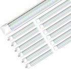 Led T8 Tube Lights  4 8 Ft Options 60-120w  5000k-6500k  Ideal For Shops garages