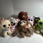 Lot Of 7 Small Plush Beanie Boos W  Tags