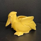 Vintage Nelson Mccoy Pottery Pelican Planter Succulents Rare 1940s Mid Century