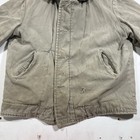 Vintage 1940s Wwii Us Navy N-1 Deck Jacket Military Size M l Original
