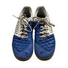Nike Lunar Gato Ii Indoor Soccer Shoes Mens 11 Blue White Hyperfuse 580456-142