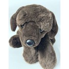 Fao Schwarz Brown Dog Plush Puppy 21 Inch Stuffed Animal Toy
