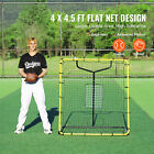 Baseball And Softball Rebounder Net 4x4 5 Ft Pitchback Adjustable Angles