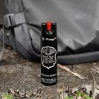 Police Magnum 4oz Twist Lock Pepper Spray Black Holster Belt Clip Self Defense
