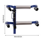Ratcheting Wheel Dolly Heavy Duty Self Loading Dolly  2-piece Set 1300lbs Usa