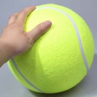 24cm Dog Toys Giant Inflatable Tennis Ball Mega Jumbo Pet Toy Ball Chew Toy