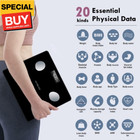 Bathroom Weighing Scale For Body Weight And Fat  Digital Smart Scale With Blueto
