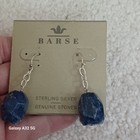 Barse  Sterling Silver Sodalite Stone Earrings