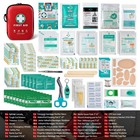 General Medi First Aid Kit - 170 Pieces Hard Case And 170 Piece Set  Red