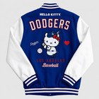 Hello Kitty Dodgers Varsity Jacket