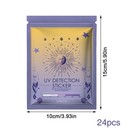Sunscreen Patch Set Of 24 Body Stickers For Tanning Star Shaped Fashion