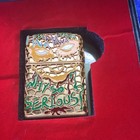 Jacket Gold Illuminous Joker Poker Card Why So Serious Zippo Lighter Us Shipping