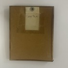 Vintage Silhouette Convex Bubble Glass Pictures 5  X 4 
