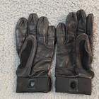 Petzl Cordex Medium Black Breathable Gloves Climbing Rappelling Leather neoprene