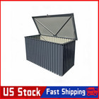 Heavy-duty Outdoor Metal Storage Box 115 180 230 320 Gallon Waterproof Deck Box