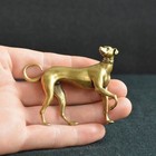 Chinese Bronze Copper Statue Hand Carved Dog Figurine  80183