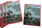 4 Vans Warped Tour  concert Poster  4 25  X 5 75  Double Side Montage Mountain