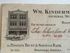 3 Vintage 1920   s Savings Bank Advertising Draft Finance Check Lincoln Boonville