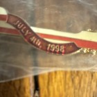 Hard Rock Cafe Yokohama Guitar Pin Usa Flag Design July 4th 1998