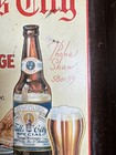 Antique Vintage Prohibition - Era Falls City Ice And Beverage Co Tray