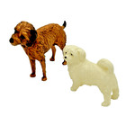 1977 Breyer Dogs Set Benji And Tiffany Vintage Pair Rare