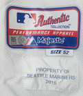 2015 Seattle Mariners Authentic Mlb Baseball Game Used worn Jersey  medina  31  