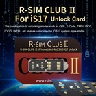 R-sim Club     R-simclub2 Nano Unlock Card For Iphone12 promax x xs 13 14 15 Ios17