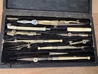 Vintage Drafting Set Drawing Instruments - As Is Condition