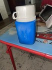 Vtg 1977 Chips Plastic Thermos - King Seeley- 8oz Free Shipping