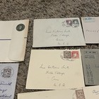 Early Lot Of Ireland Covers Many Different Colorful Stamps Sent To Connecticut
