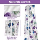 Vophia 2 Pack Women Bib Dining Scarf Washable Microsuede Food Clothing Protec   