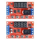 2x Dc12v 10a Adjustable Time Delay Relay Module Led Digital Timer Rotary Version