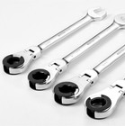 Ratchetfix Tubing Wrench Set Ratcheting Flex Head 72-tooth Car Repair Hand Tools