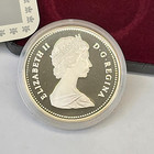 1587-1987 Canada Dollar  1 Detroit De Davis Strait  500 Silver Proof Coin Box