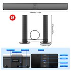2 In 1 Surround Bluetooth Soundbar Tv Home Theater Woofer Speaker Sound System